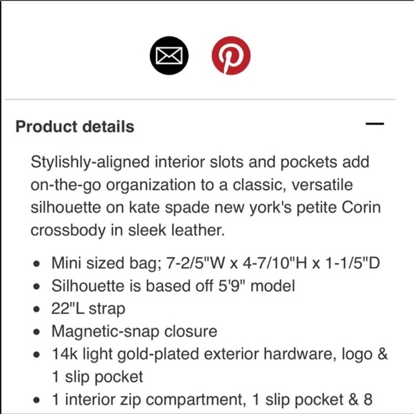 Kate Spade | Crossbody Cameron Street Corin - Picture 8 of 8